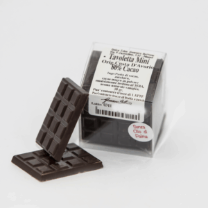 Mini Tavolette Cioccolato Fondente 80%