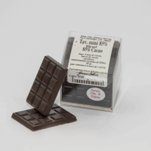 Mini Tavolette Cioccolato Fondente 85%