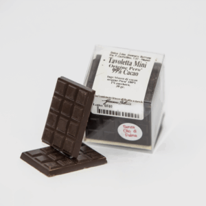 Mini Tavolette Cioccolato Fondente 99%