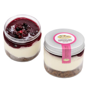 Barattolino Cheesecake ai Frutti di Bosco